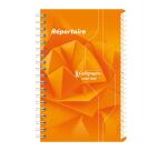 Répertoire reliure intégrale 7000 11x17 cm 180 pages petits carreaux 70 g - Assortis
