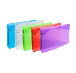 Exacompta 'Crystal' Record Card Ring Binder (Large)