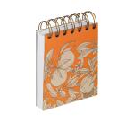 Jardin des Sens, Bloc reliure intégrale en-tête 9x11 cm, 160 feuilles, uni, ass.
