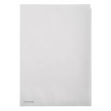 Pk 50 Cut Flush Fldr Paper 1.1mm clear - Transparent white