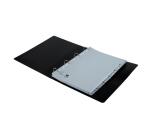 Intercalaires imprimés mensuels PP recyclé gris Janvier-Décembre - 12 positions - A4 - Gris