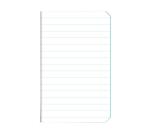 Rhodia Couleur Notebook - No.11 - A7 - Lined - Side Stapled - Sky Blue