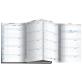 Recharge Agenda de poche Exaplan 16 accordéon 9 x 16 cm Planning mensuel Janvier à décembre 2026