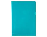 Estuche Exacompta cartón de 100 fundas uñeros PVC liso alta resistencia 13x100º - A4 - Verde