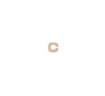 Petite lettre kraft c 8,5cm - Kraft