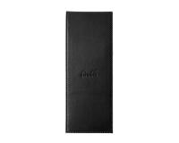 Rhodia ePURE porte-bloc avec porte-crayon + bloc N°8 petits carreaux 5x5 - Noir