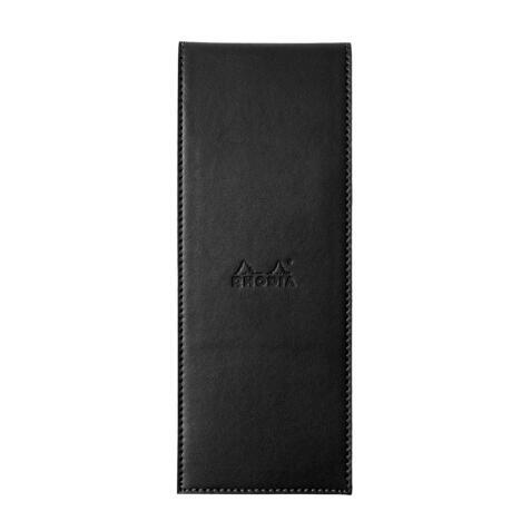 Rhodia ePURE porte-bloc avec porte-crayon + bloc N°8 petits carreaux 5x5 - Noir