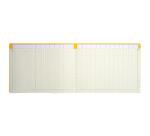 Piqûre 240X320 22 colonnes 80 pages foliotées avec paresseuse - Couleurs assorties