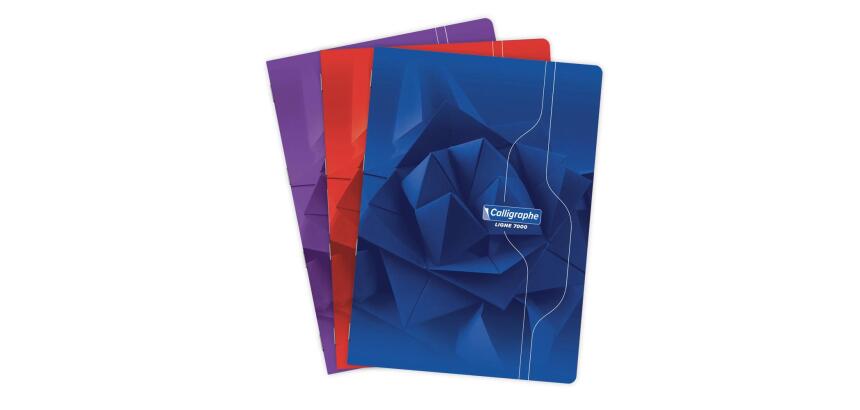 Cahier piqué 7000 A4 140 pages grands carreaux 70 g - Assortis