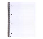 Carnet reliure intégrale Age Bag A4+ 160 pages détachables perforé 4 trous ligné - Rouge