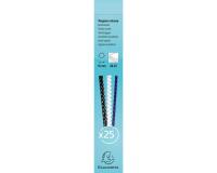 Canutillos para encuadernar Caja de 25 - Grosor: 10mm - Capacidad: 40-65