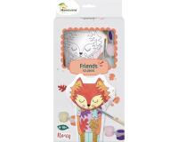 Friends to Paint, Renard - Multicolore