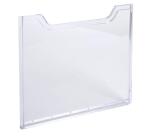 Panel de cubierta de distribuidor folletos de pared - A4 horizontal - 0 ,6 x 32,7 x 18,8 cm - 6x327x188 mm