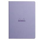 Rhodiarama piqûre textile A5 64p dot papier ivoire 90g - Iris