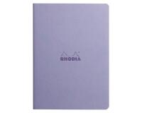Rhodiarama piqûre textile A5 64p dot papier ivoire 90g - Iris