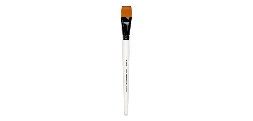 Darwi For You pinceau plat 26,50 mm taille 24 - Blanc