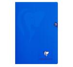 Cahier piqué Mimesys A4 96 pages petits carreaux couverture polypropylène Couleur aléatoire - Assortis