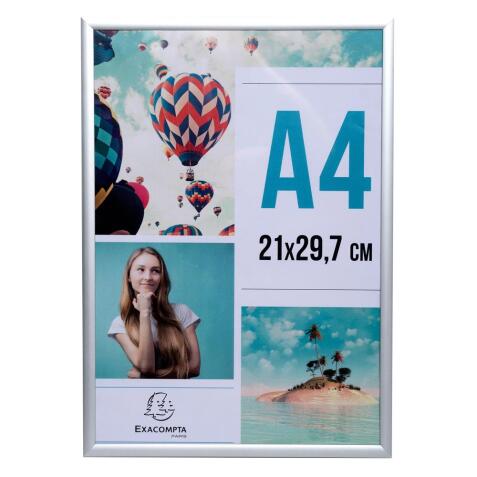 Exacompta Photo Frame A4 - Silver