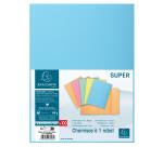 SUPER 160 Pak van 100 mappen met 1 klep - 24x32cm -