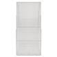 Clasificador de pared - A4 Vertical - 3 compartimientos - 17,5x23,8x50,4 cm - 175x238x504 mm - Cristal