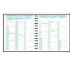 Agenda de bureau Lady 18S spiralé Dodo & Cath 15 x 17 cm Semainier Janvier à Décembre 2026 - Visuel