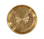 Pastille laiton sur broche 24 mm