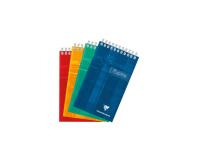 Bloc Pupitre reliure intégrale en-tête 10,5x17cm 160 pages détachables petits carreaux - Assortis