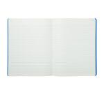 Piqûre 32x25cm ligne folioté 80 pages - Couleurs assorties