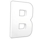 Lettre B 20,5cm - Blanc