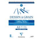 Dessin à Grain bloc spiralé 30F A3 180g