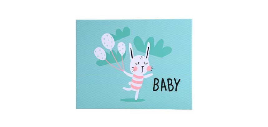 Album photos livre 30 pages blanches - Format 28,5x22cm - BABY