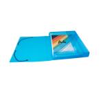 Boite de classement Exabox Dos 40mm Polypropylène Crystal Colours - A4 - Couleurs assorties