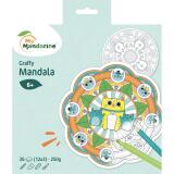 Graffy Pop Mandala, Animaux - Multicolore