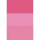 * 598 - Pochette 20 feuilles Décopatch - Rose