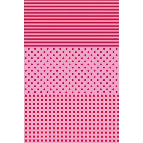* 598 - Pochette 20 feuilles Décopatch - Rose