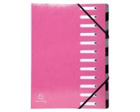 Clasificadores Harmonika ® lomo extensible Iderama ® Con gomas y ventanas troqueladas. - Tamaño: 24,5x32 cm para: A4