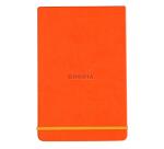 Rhodia Hardcover Webnotepad - 9 x 14 cm ? Lined - Tangerine