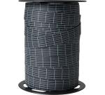 Bolduc bobine écriture noir 100mx15mm - Noir