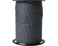 Bolduc bobine écriture noir 100mx15mm - Noir