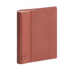 Agenda de poche Eurotime 13S spiralé Duo Kaa 9 x 13 cm Semainier Janvier à décembre 2026 - Terracotta