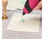 Petit pistolet cire spécial loisirs créatifs - fuchsia