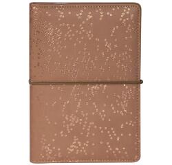 Organiseur Exatime 17 light Méline 14 x 19 cm Semainier Septembre 2025 à Décembre 2026 - 16 mois - Taupe