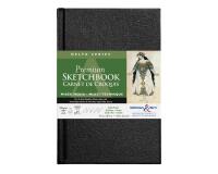 Delta Series carnet rembordé rigide 26F 14x21,6cm 270g - Ivoire