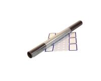 Rouleau couvre-livres cristal non adhésif PVC 8/100ème 3 m x 0,45 m Présentoir - Transparent