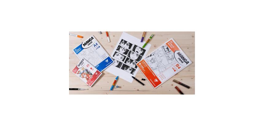 Manga Multi-techniques paquet 25F 50x65cm 200g