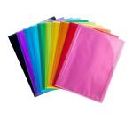 Protège-documents en polypropylène semi rigide IDERAMA PP 40 vues - A4 - Couleurs assorties