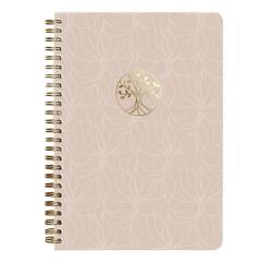 Inspire, Daily planner, Carnet reliure intégrale A5 14,8x21 cm, 148 pages, imprimé, ass.