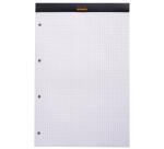 Bloc agrafé No. 20, format A4+, quadrillé 5x5