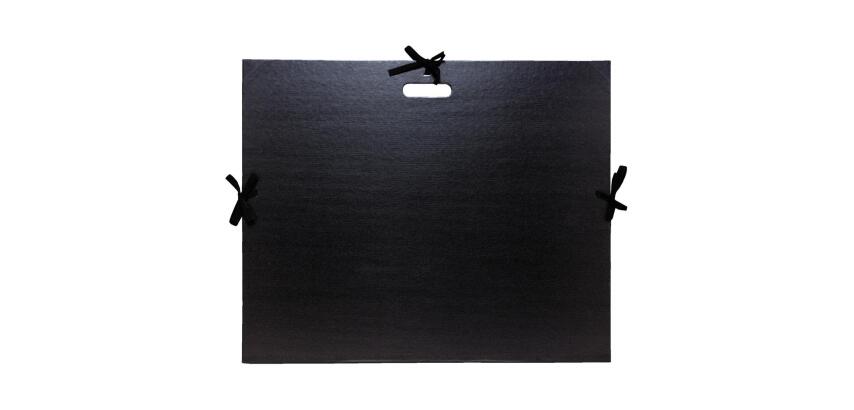 Carton à dessin, 590 x 720 mm, carton, noir
