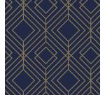 Excellia 80g, rl 50x0,70m Géo or et bleu - Bleu